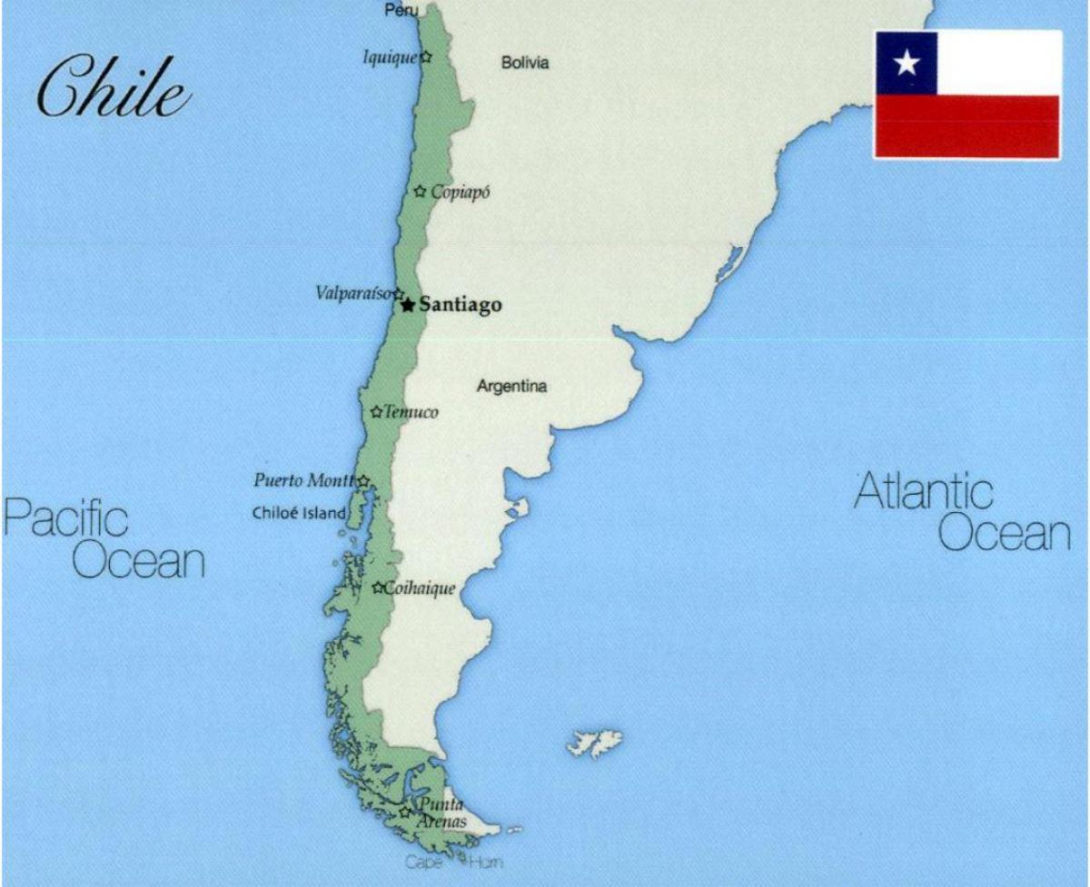мапата град на Чиле