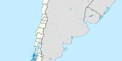 Карта на Чиле antofagasta